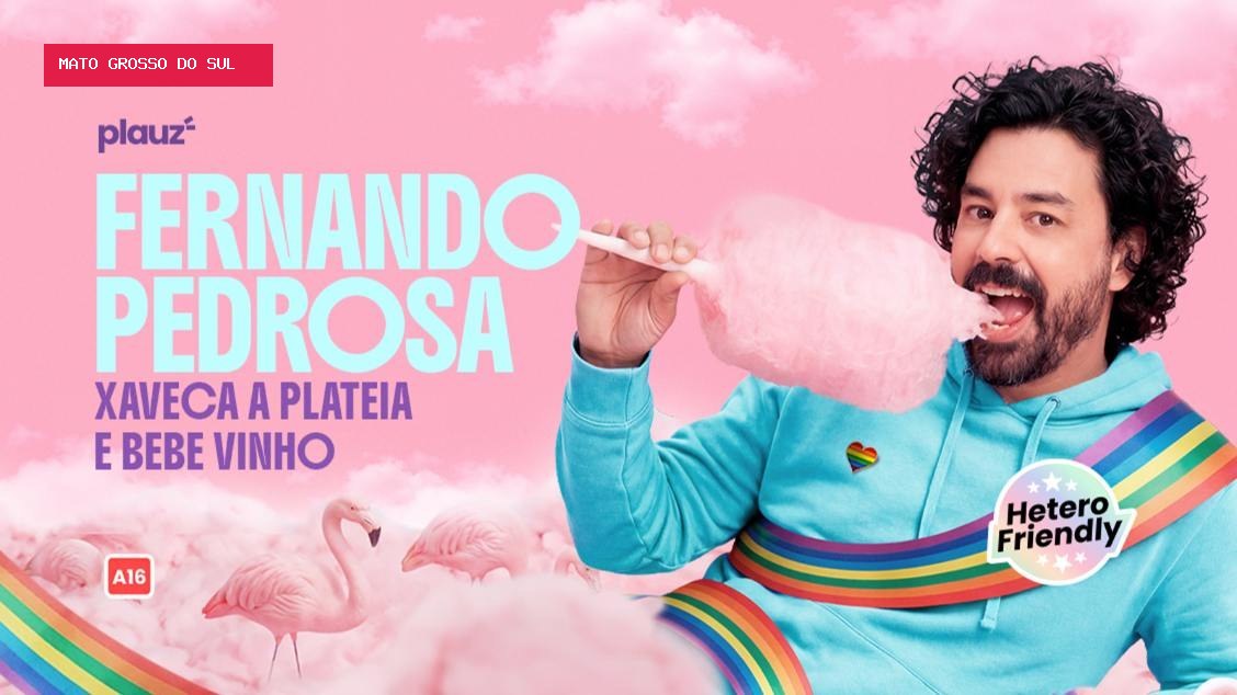 Fernando Pedrosa traz stand-up “Xaveca a Plateia e Bebe Vinho” ao Teatro Dom Bosco