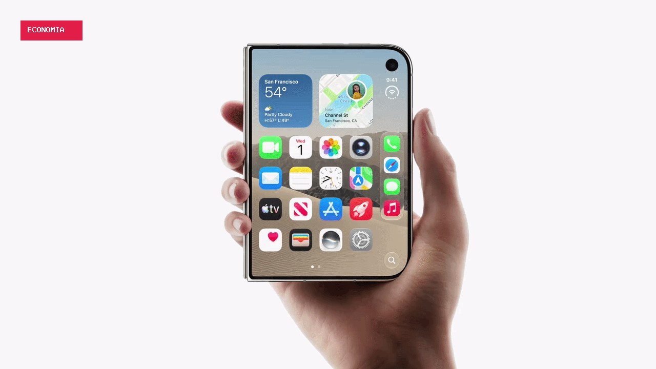 Apple apresenta o iPhone Duo por até R$ 30.999, primeiro celular dobrável da marca
