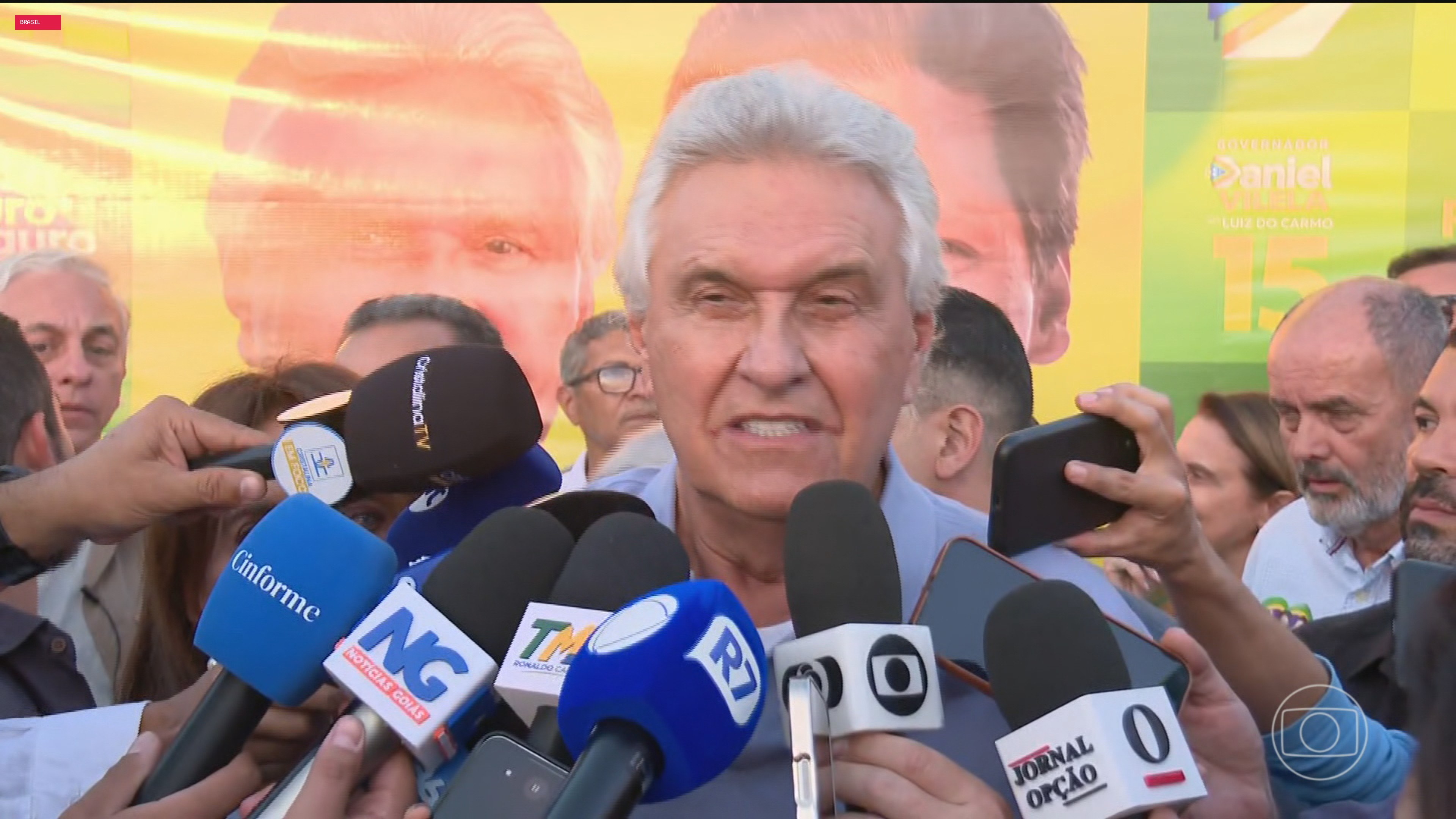 Caiado diz que Vorcaro 'comprou' Lula e Flávio Bolsonaro