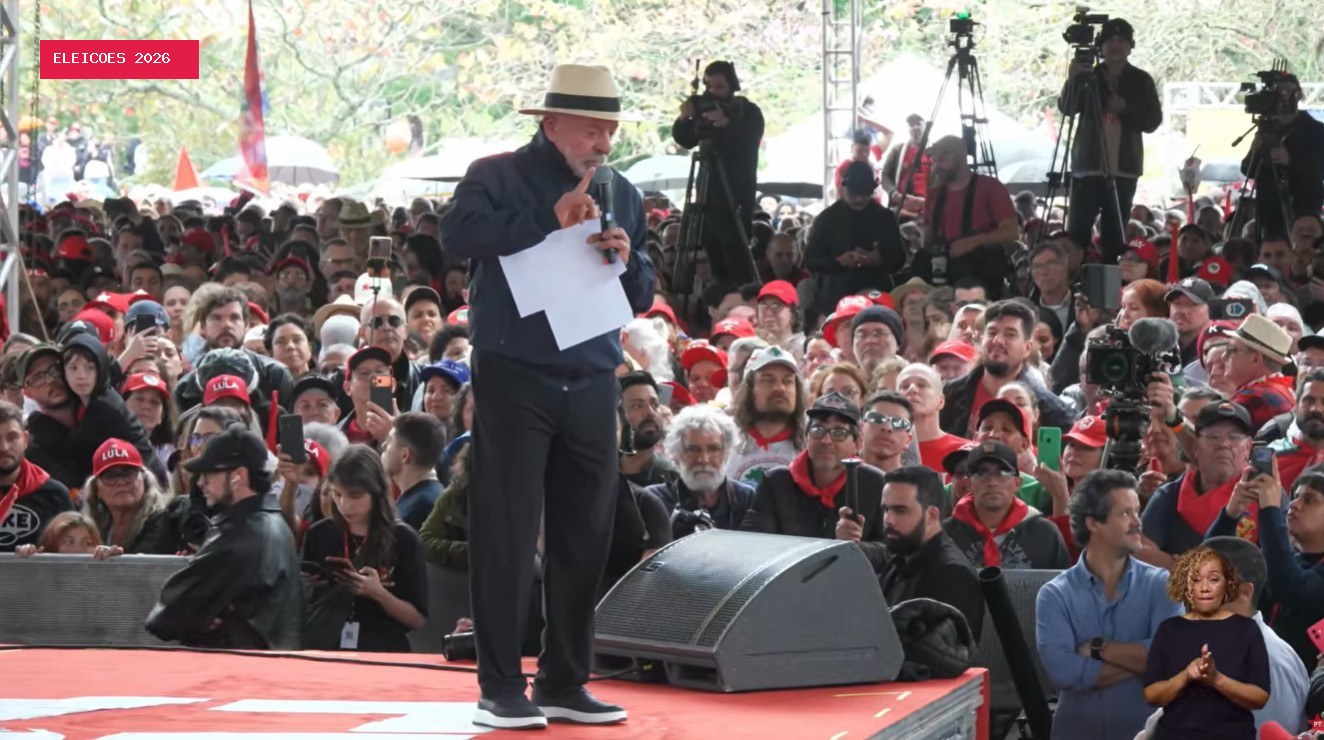 Lula faz campanha em SC, estado onde Bolsonaro teve 69% dos votos em 2022, e prega fim das bets