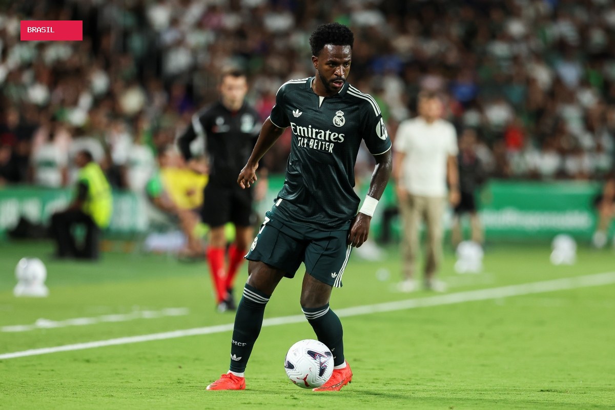 Vini Jr. desabafa nas redes após má atuação em vitória do Real Madrid