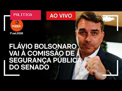Flávio vai à Comissão de Segurança Pública do Senado