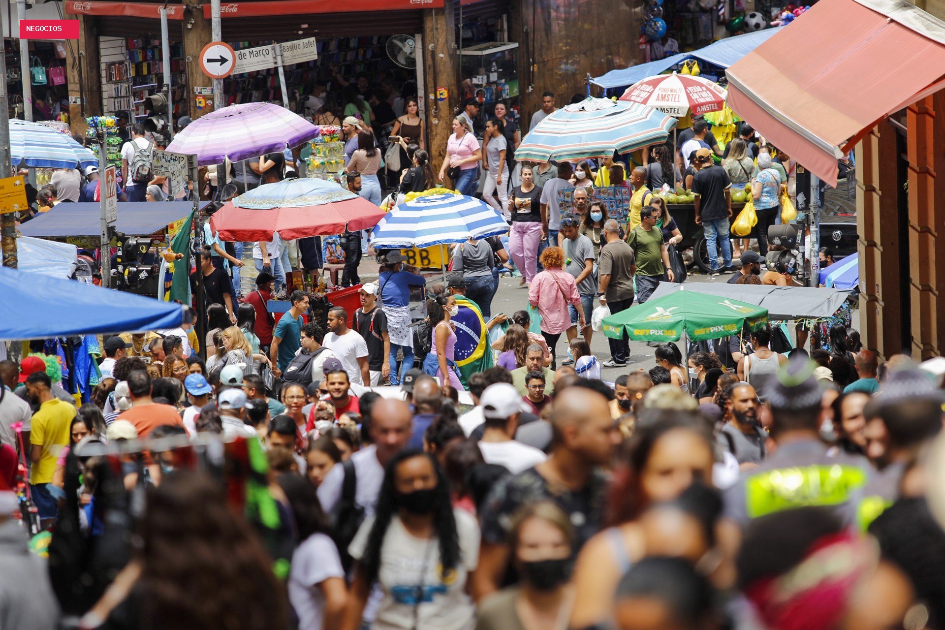 Brasil fica em 5º em ranking de crescimento do PIB e pode superar Rússia em 2027