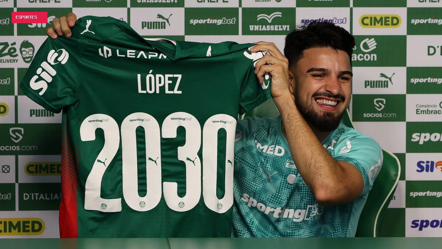 Palmeiras renova contrato de Flaco López
