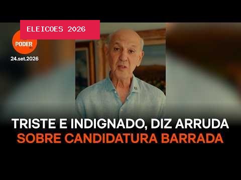 Barrado pelo TSE, Arruda chama momento de “última missão” no DF