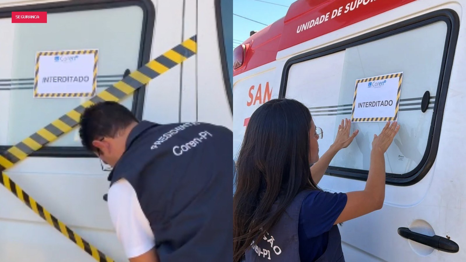 Serviço de Enfermagem do Samu de Luís Correia é interditado pelo Coren-PI
