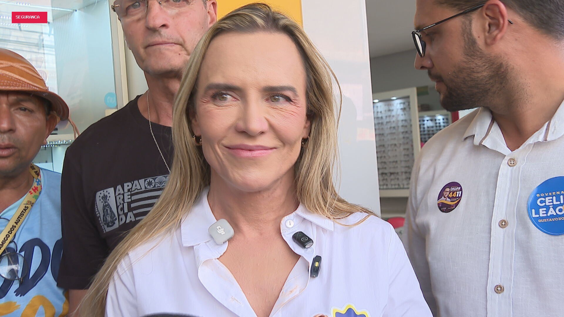 Globo entrevista Celina Leão, candidata ao governo do DF