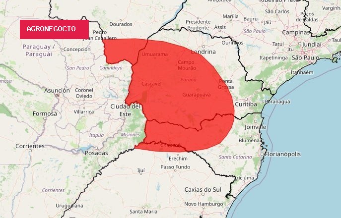 Ventos superiores a 100 km/h, muita chuva e granizo: Inmet faz alerta de grande perigo