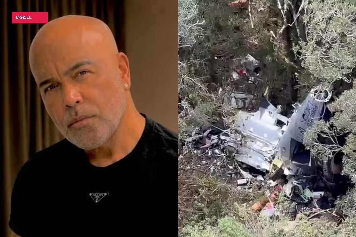 Novas imagens mostram que helicóptero com Rick “quebrou ao meio” ao cair