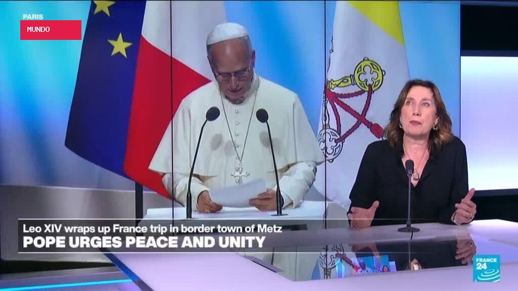 Pope wraps up 'hugely successful' France visit with Metz speech