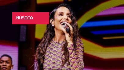 Ivete Sangalo demonstra apoio a Lula ao fazer ‘L’ com a mão em show