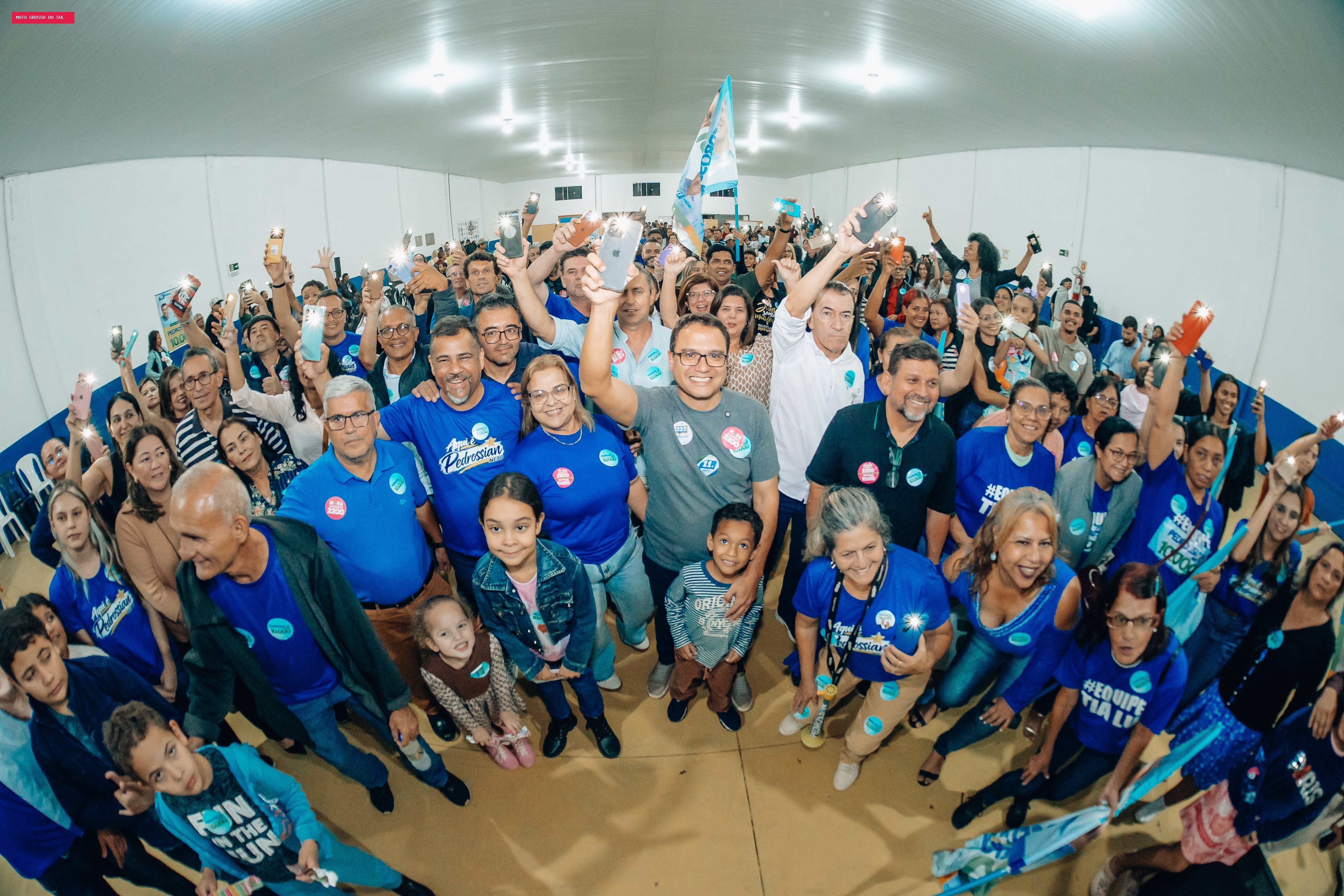Pedrossian Neto leva ações do mandato à campanha de reeleição em Mato Grosso do Sul