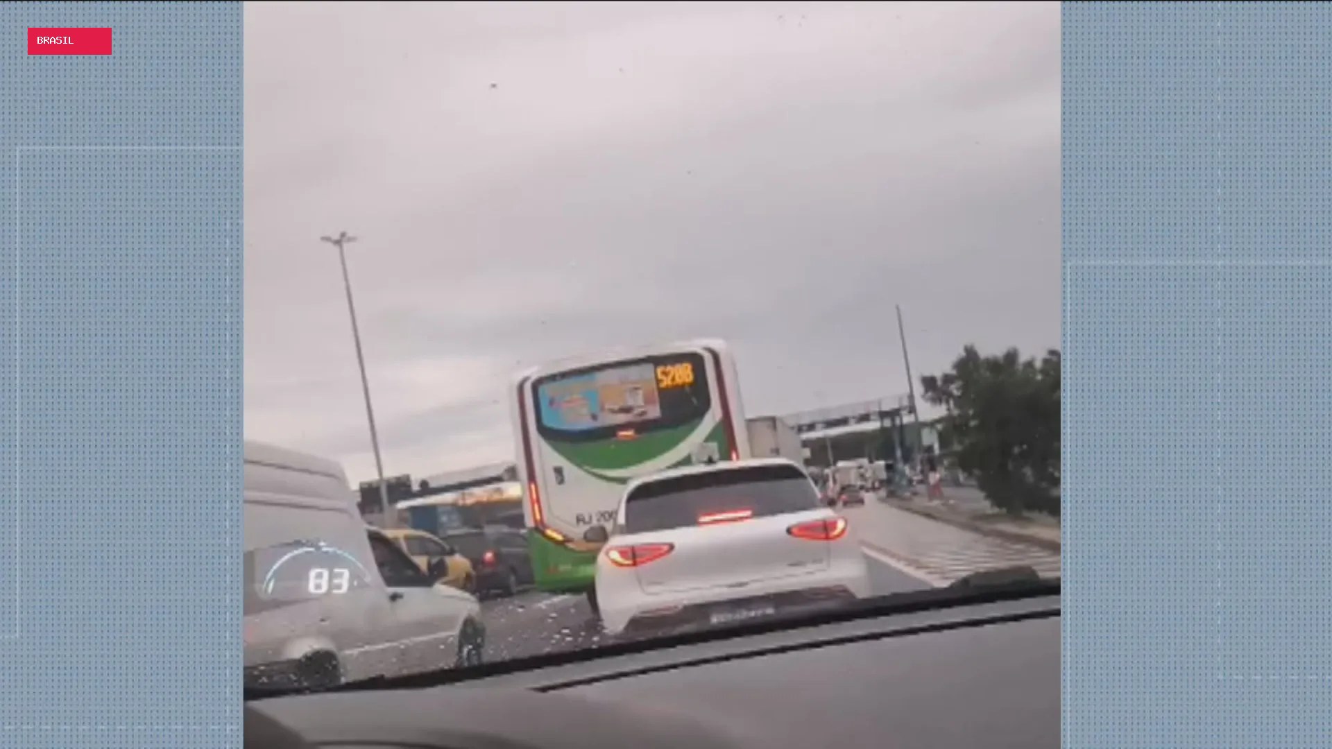 Operação contra roubo de cargas pelo TCP fecha a Avenida Brasil