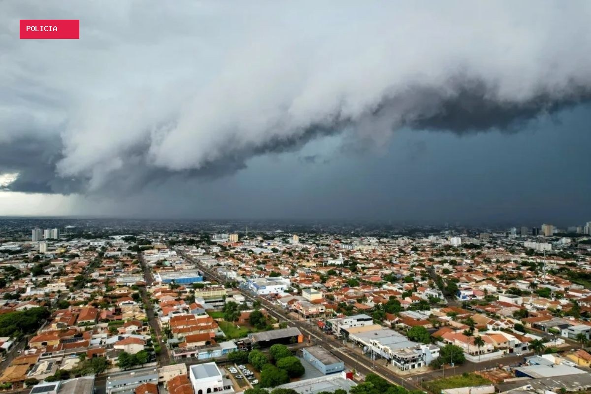 Tempo segue instável em Mato Grosso do Sul nesta segunda-feira; chuva pode passar de 40 mm em algumas