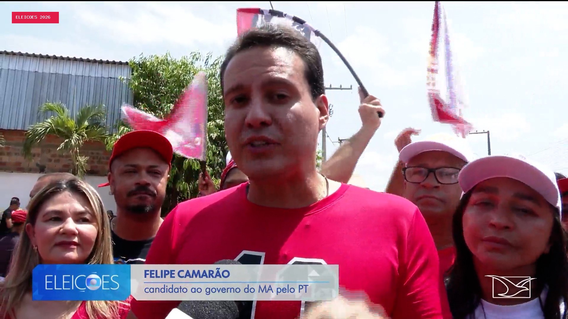 Eleições 2026: saiba como foi o dia do candidato felipe Camarão ao governo do Maranhão