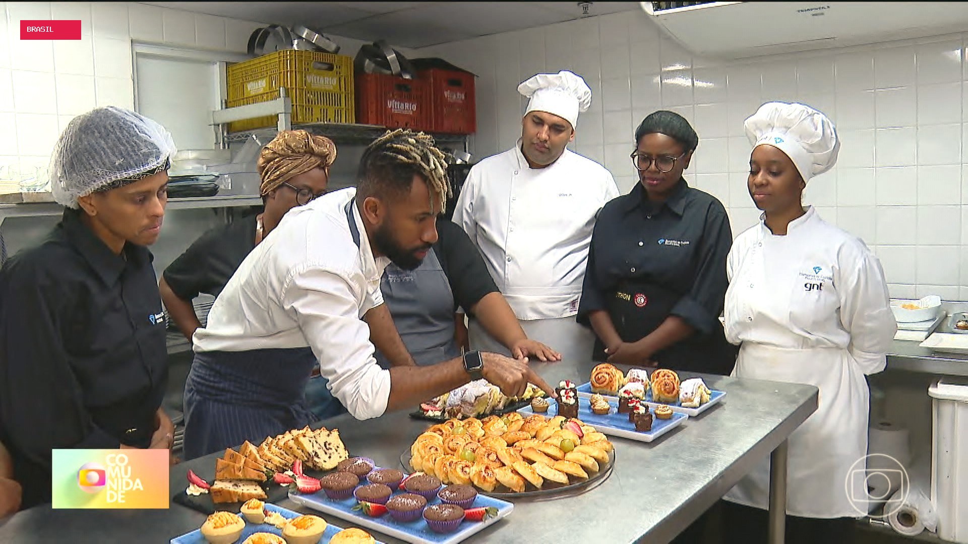 Chef João Diamante leva seus alunos ao Rio Gastronomia para aprender e se divertir