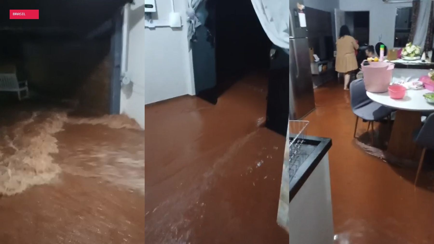 Após temporal, cerca de 150 pessoas estão desabrigadas e posto de saúde suspende atendimento devido a