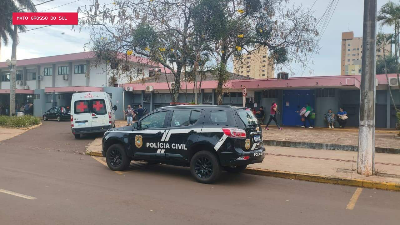 Investigação de furto em escola termina com suspeito baleado por policial civil