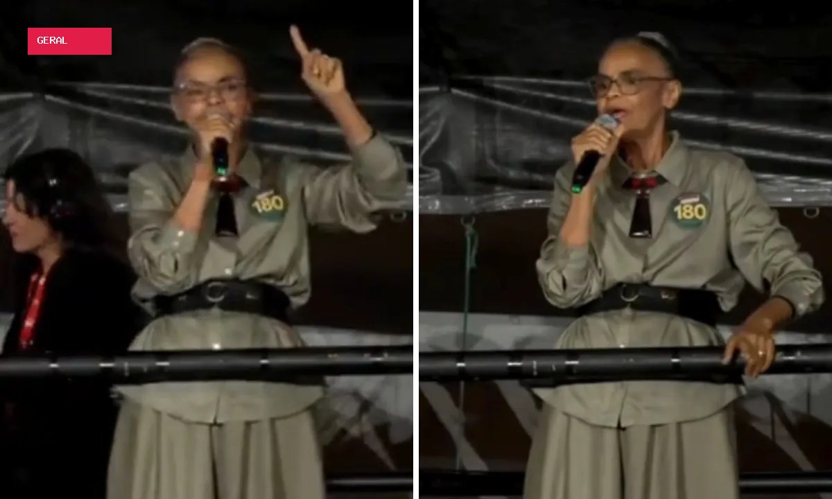 Em ato, Marina Silva se confunde e troca próprio número pelo de Salles; vídeo