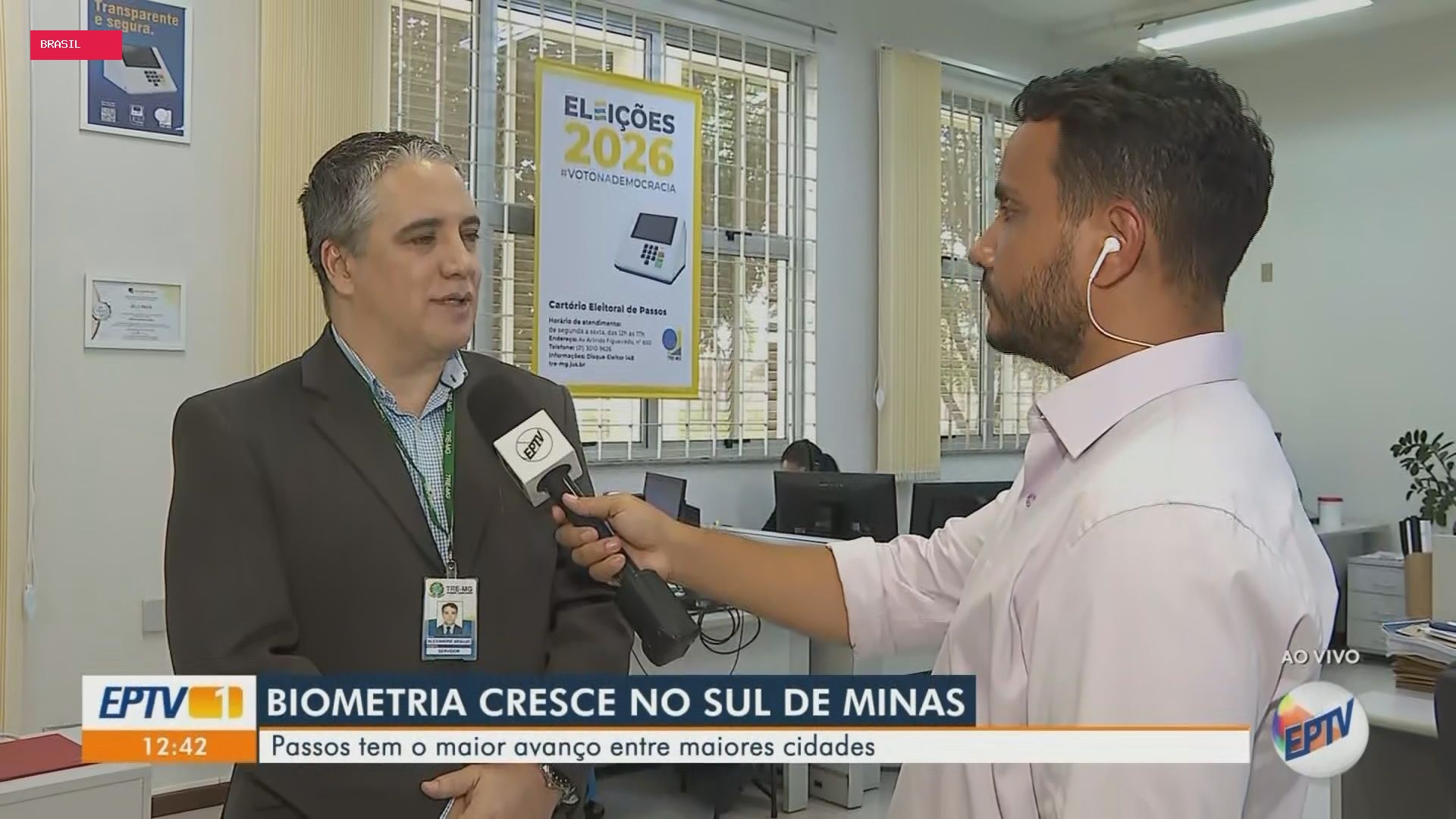 EPTV 1 Sul de Minas de quinta-feira, 24 de setembro de 2026