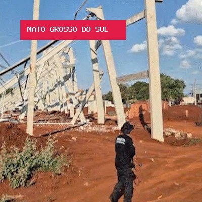 Perícia que vai definir causa de desabamento termina somente amanhã