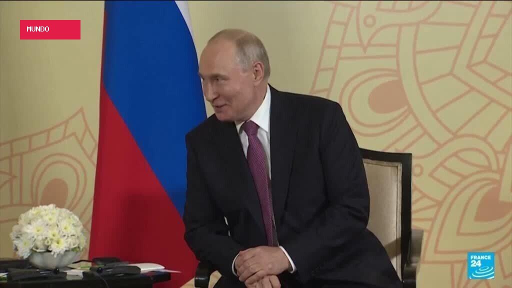 Russia's Putin arrives in India as BRICS leaders begin talks