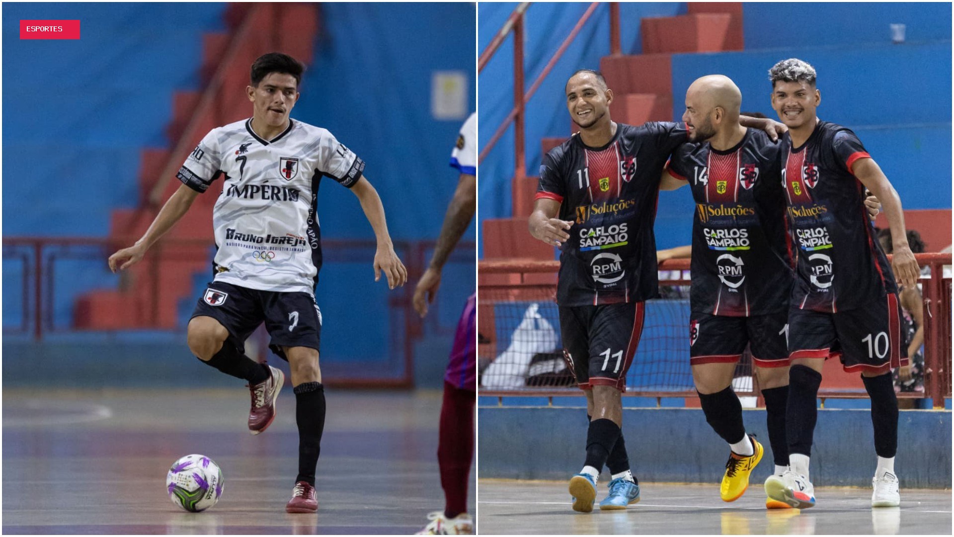 Império e São Bento vencem na rodada da Série Ouro de Futsal