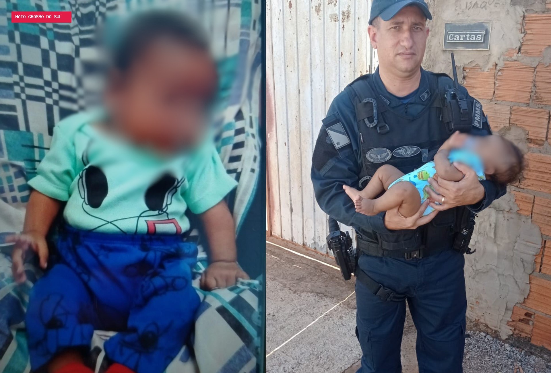 Pais são presos após bebê de 3 meses 'sumir' durante a madrugada em Campo Grande