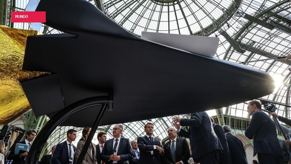 Primeiros voos espaciais tripulados europeus podem ocorrer em dez anos, diz Macron em cúpula internacional