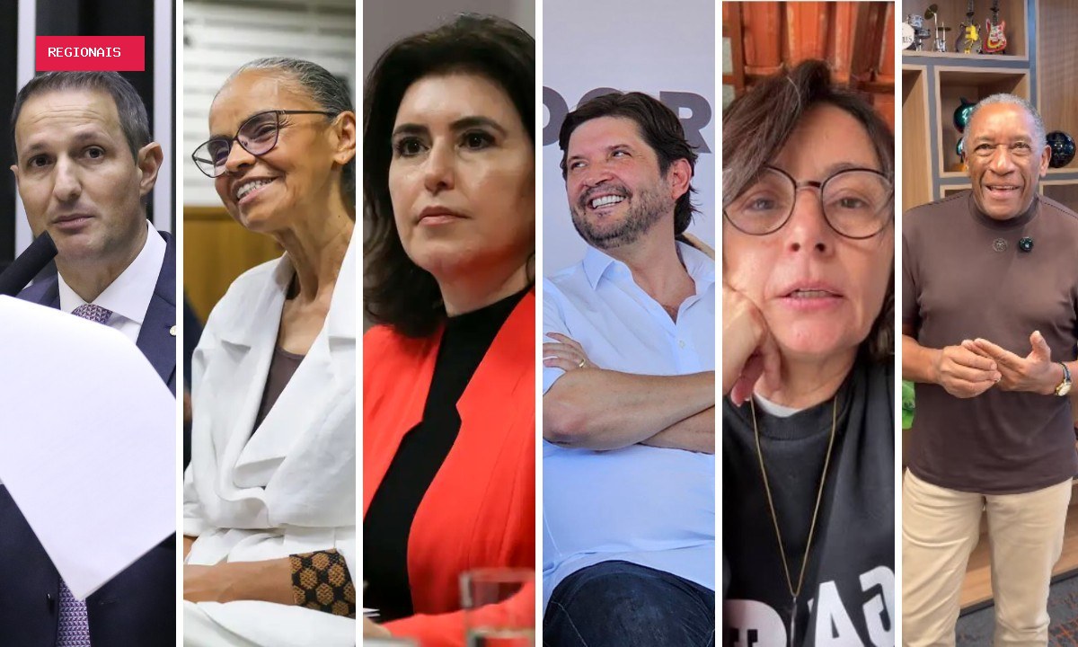 Na TV, Derrite aposta na segurança, Marina resgata raízes em SP, Tebet critica polarização e André do Prado