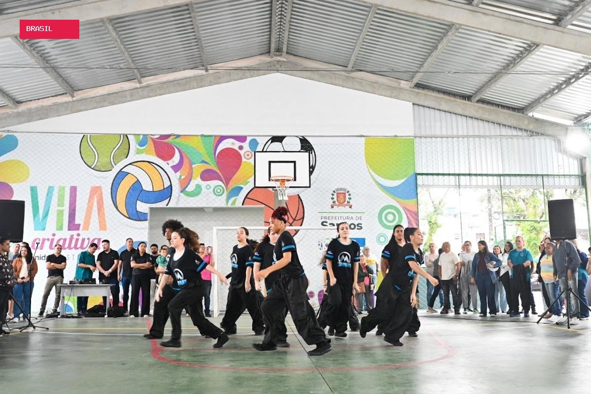 Santos ganha nova Vila Criativa com cursos, oficinas e atividades esportivas no Estuário