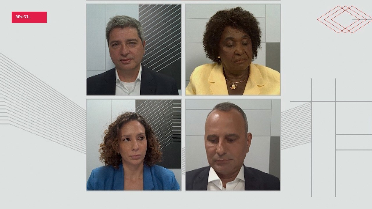 Benedita, Portinho, Mônica Benício e Waguinho participam de debate para o Senado pelo RJ
