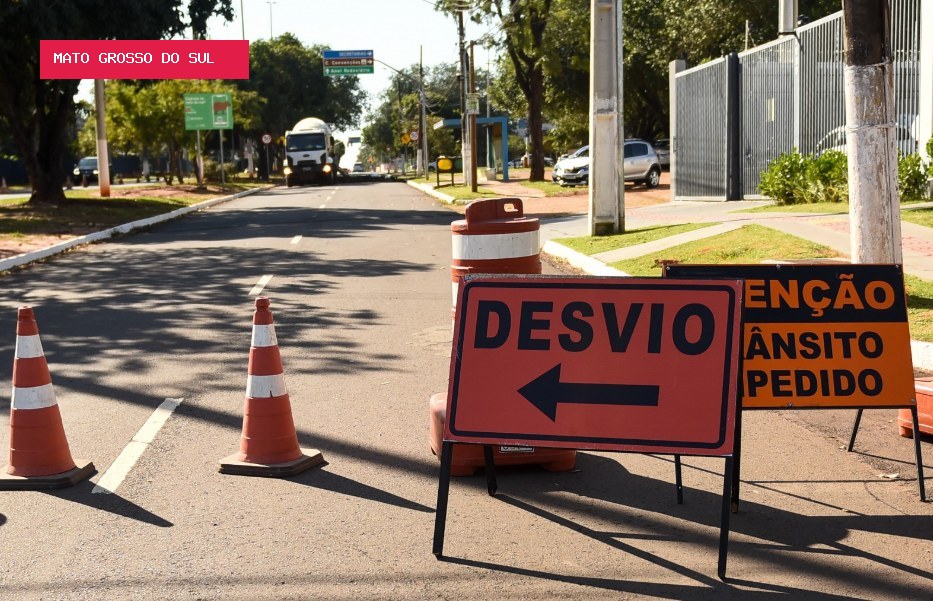 Eventos interditam 10 trechos de Campo Grande neste sábado