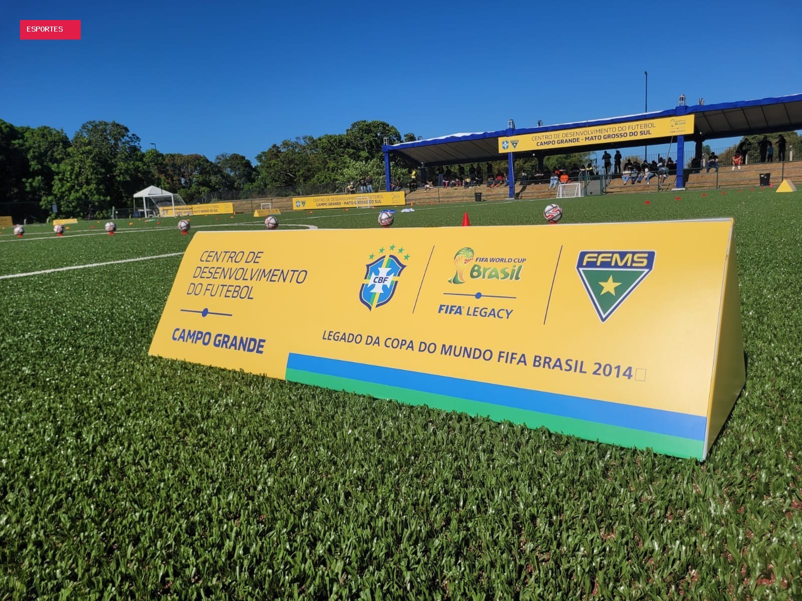 Legado da Copa de 2014: estrutura de MS é inaugurada em Campo Grande