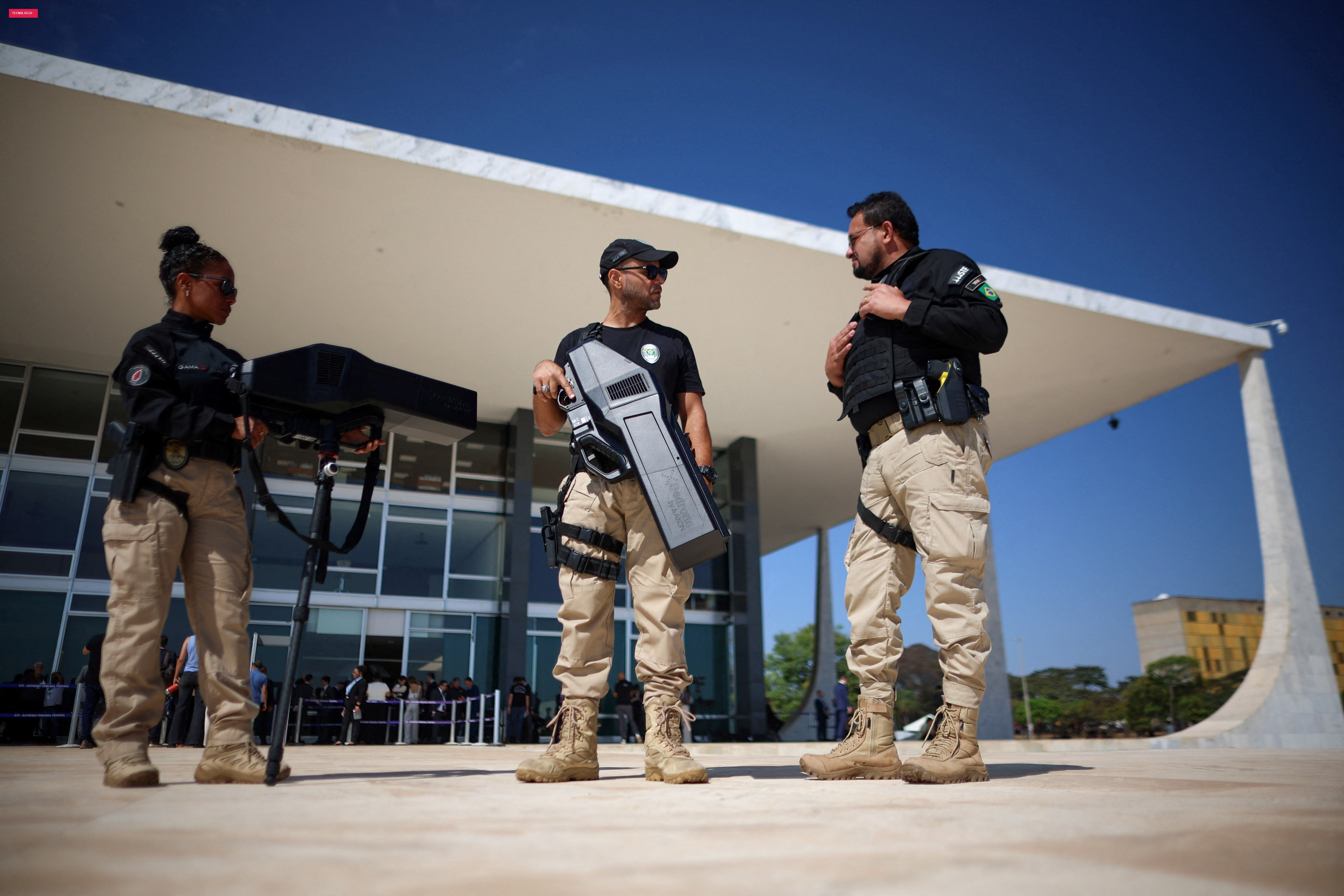 Como funciona a 'arma' antidrone usada em julgamento histórico no STF