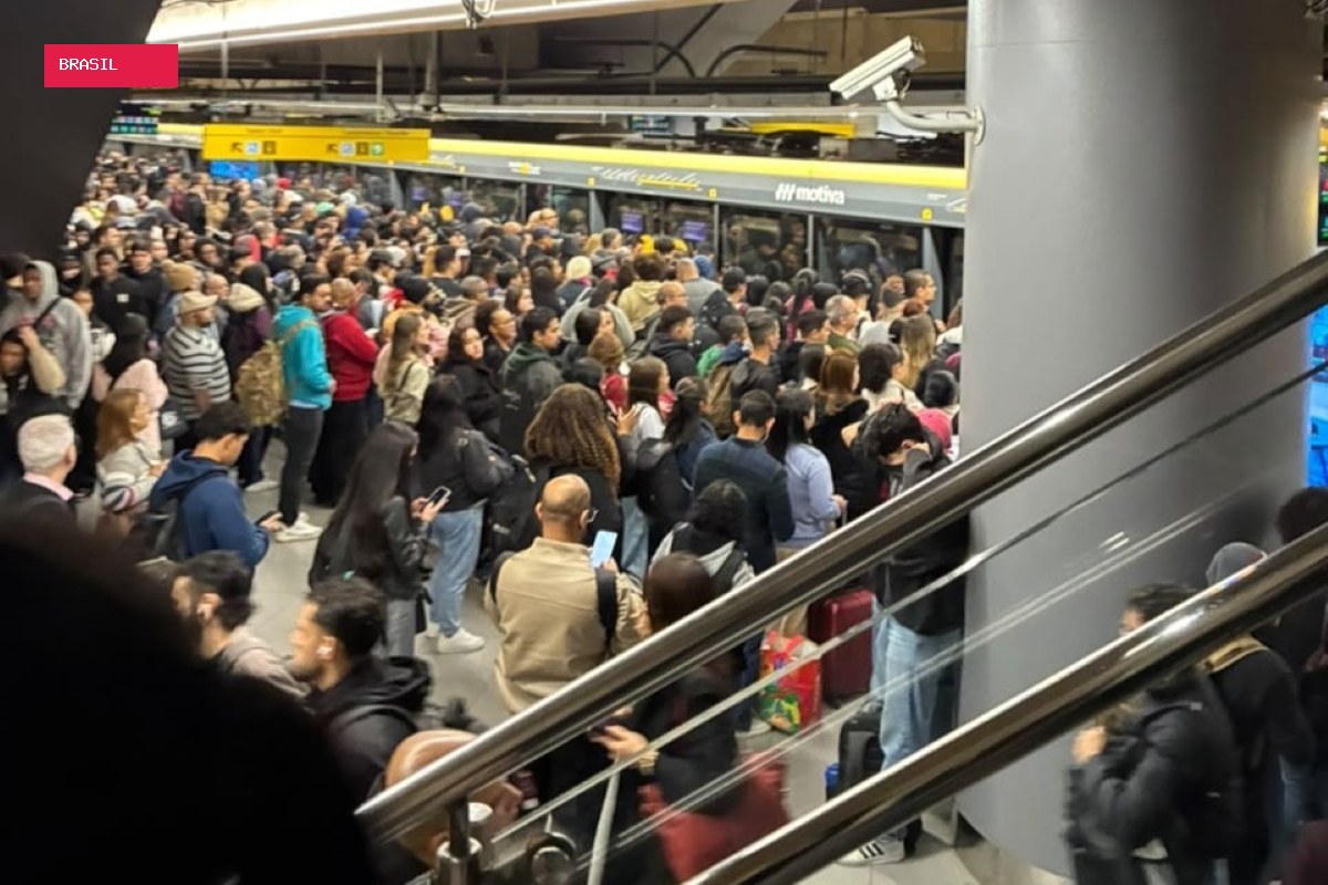 Operação Paese é acionada após falha elétrica na Linha 4-Amarela de metrô