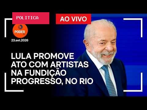 Pelo menos 35 artistas estiveram com Lula em ato no Rio