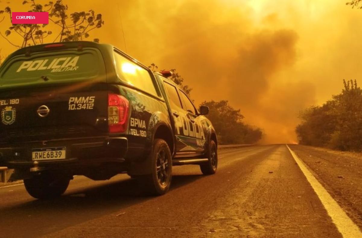 Calor extremo aumenta alerta para incêndios no Pantanal de MS