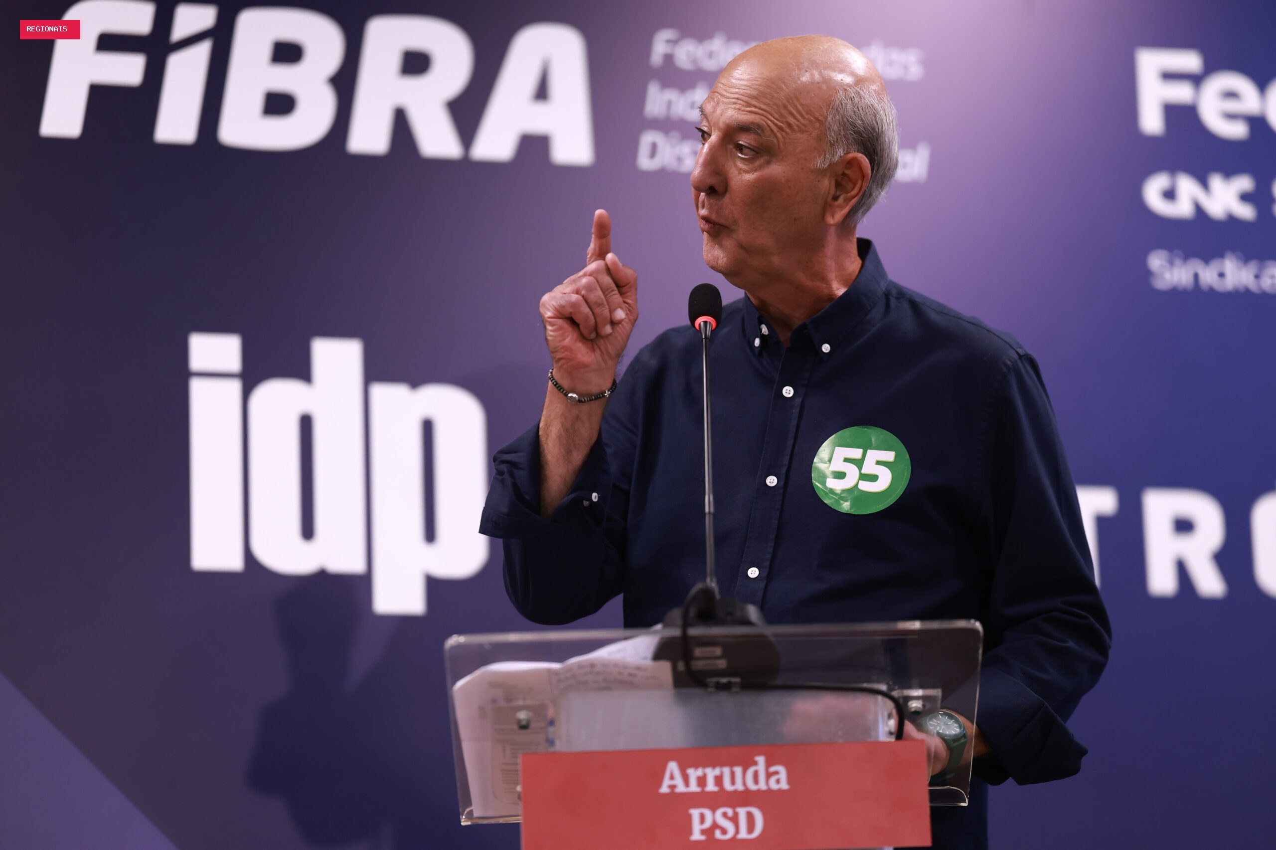 Arruda pretende fazer faixa exclusiva para o trânsito de motociclistas