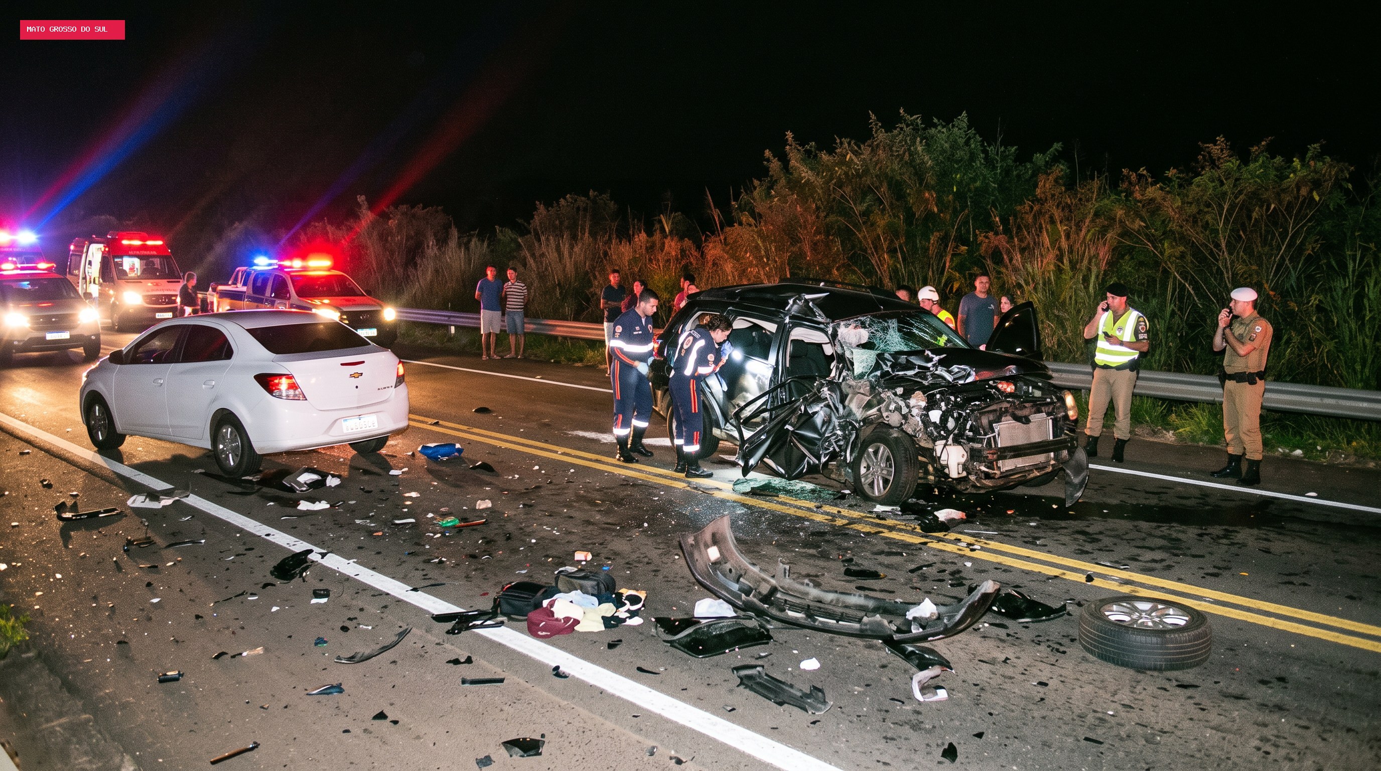 Colisão na BR-158 deixa um morto e dois feridos