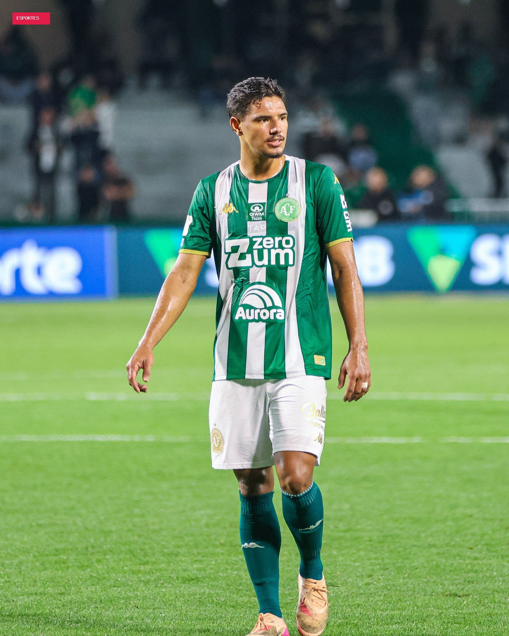 Chapecoense renova contrato com o centroavante Túlio Eduardo