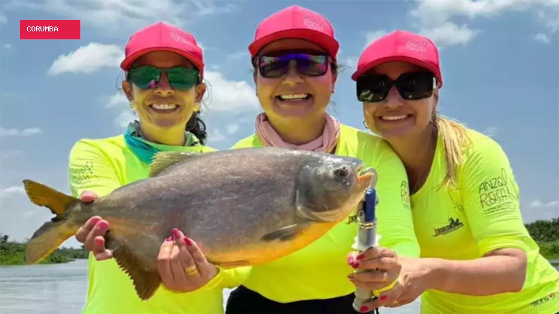 Anzol Rosa é o maior evento de pesca feminina do Brasil e acontece em Corumbá/MS