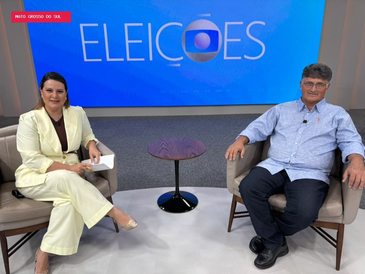 VEJA como foi entrevista de Lucien Rezende (PSOL) ao MS1