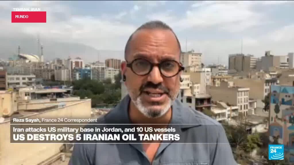 War in the Middle East: Iran attacks US base in Jordan, 10 US vessels