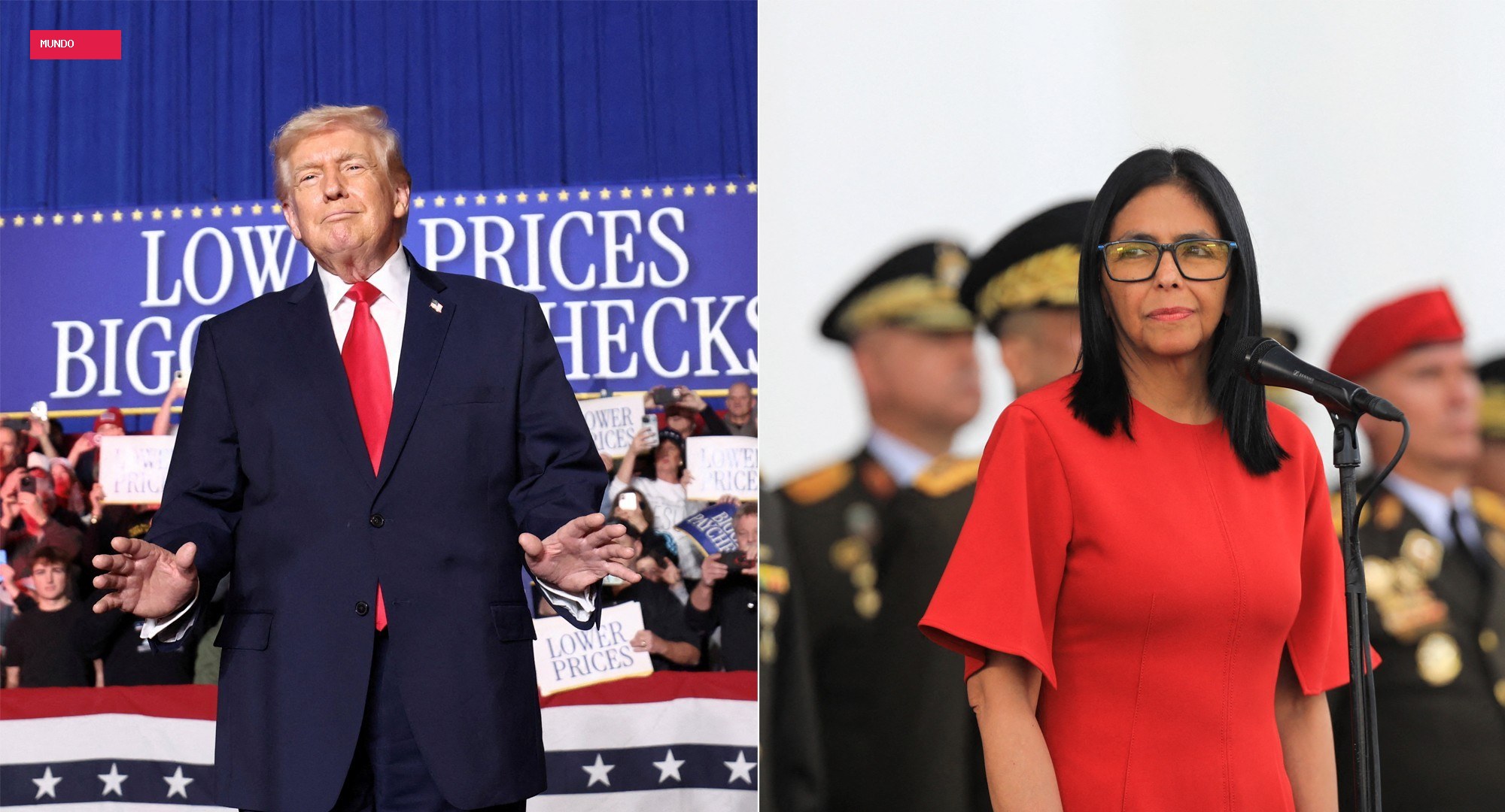 Trump e presidente interina da Venezuela se reúnem em Nova York na terça (22)