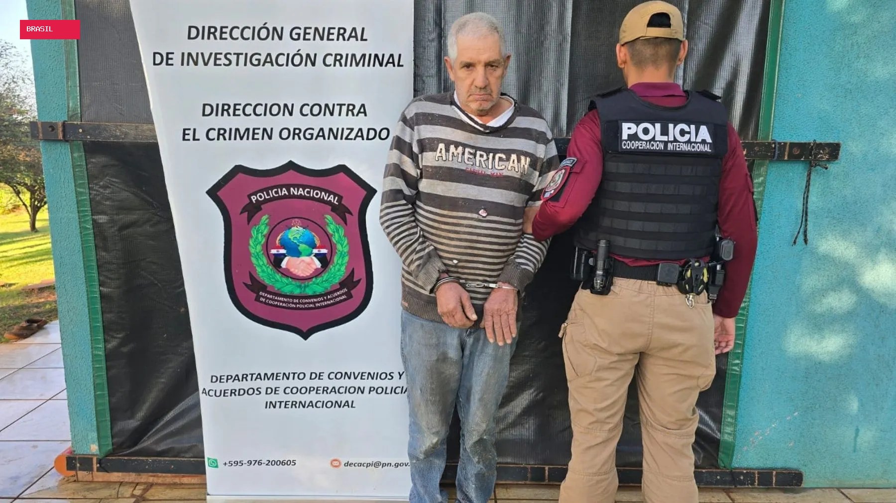Homem foragido há mais de 25 anos por matar mulher no Paraná é preso no Paraguai
