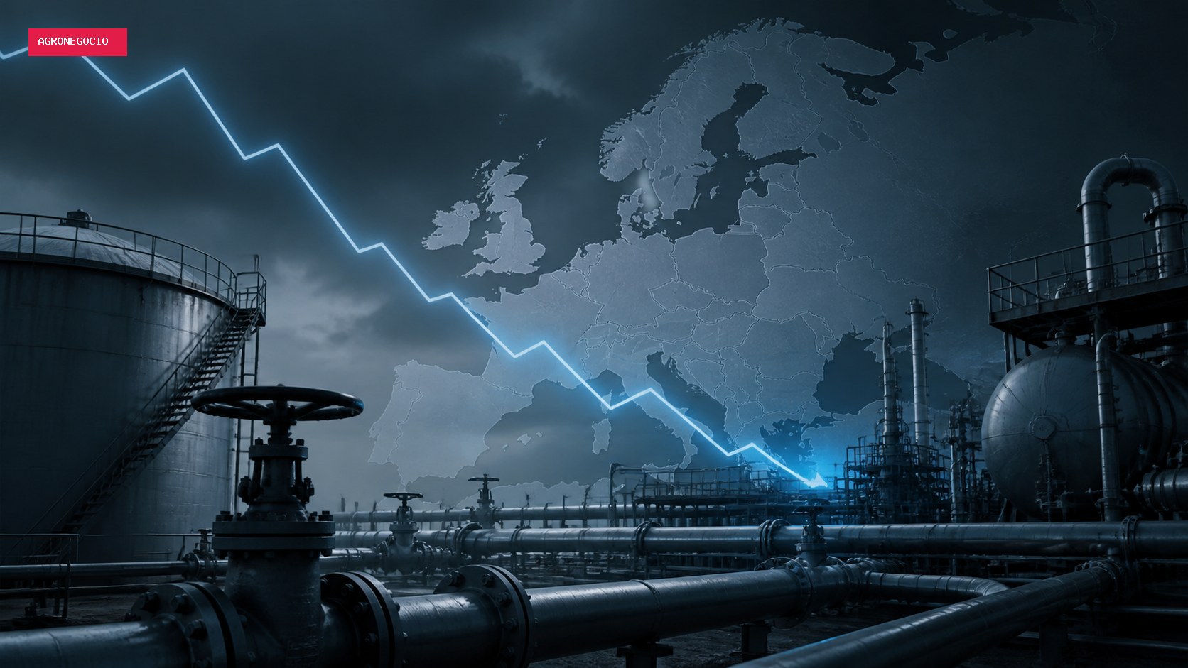 Bolsas da Europa caem após Brent superar US$ 100 por barril
