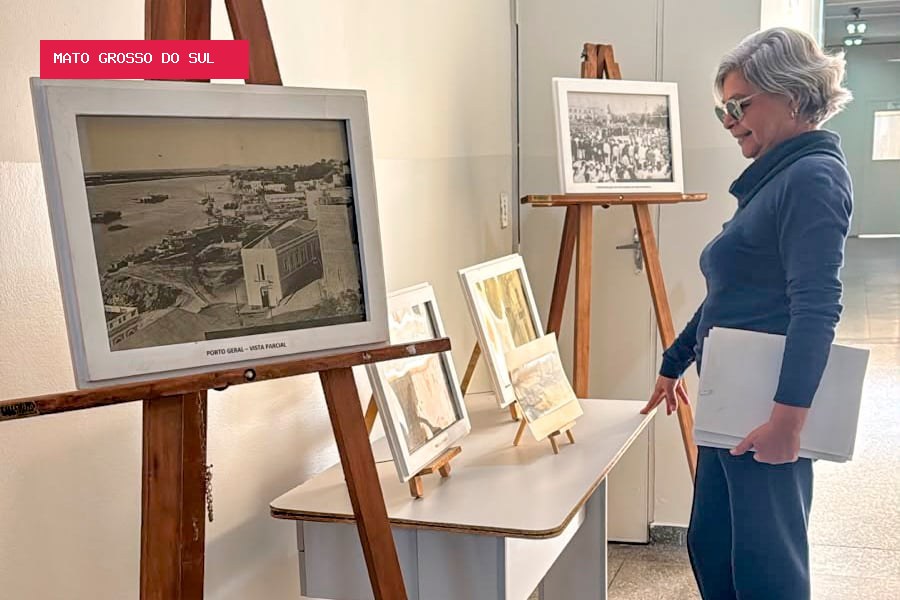 Exposição reúne mais de 40 fotos sobre os 248 anos de Corumbá