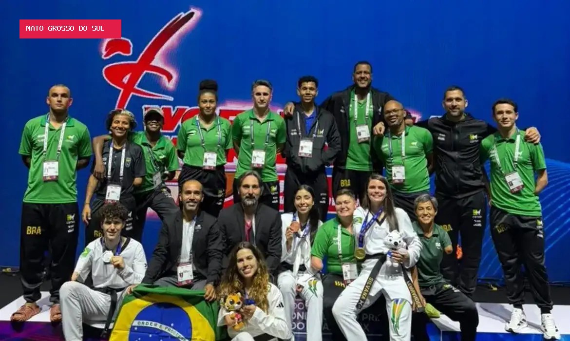Brasil conquista quatro medalhas no Grand Prix de parataekwondo na Coreia do Sul