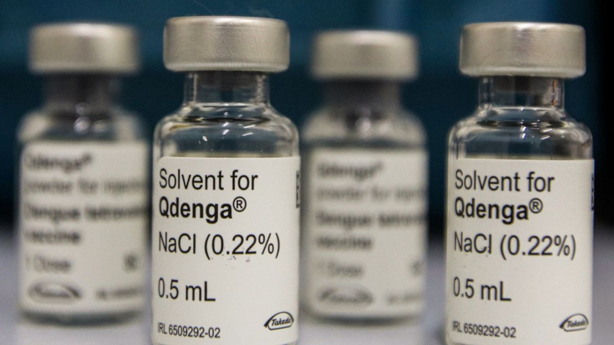 Vacinação contra dengue — segunda dose pendente